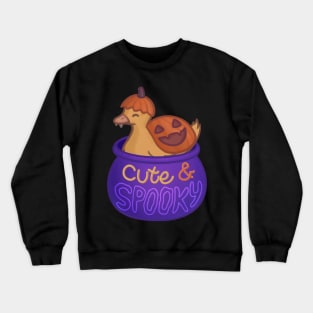 Cute and Spooky Duck Crewneck Sweatshirt